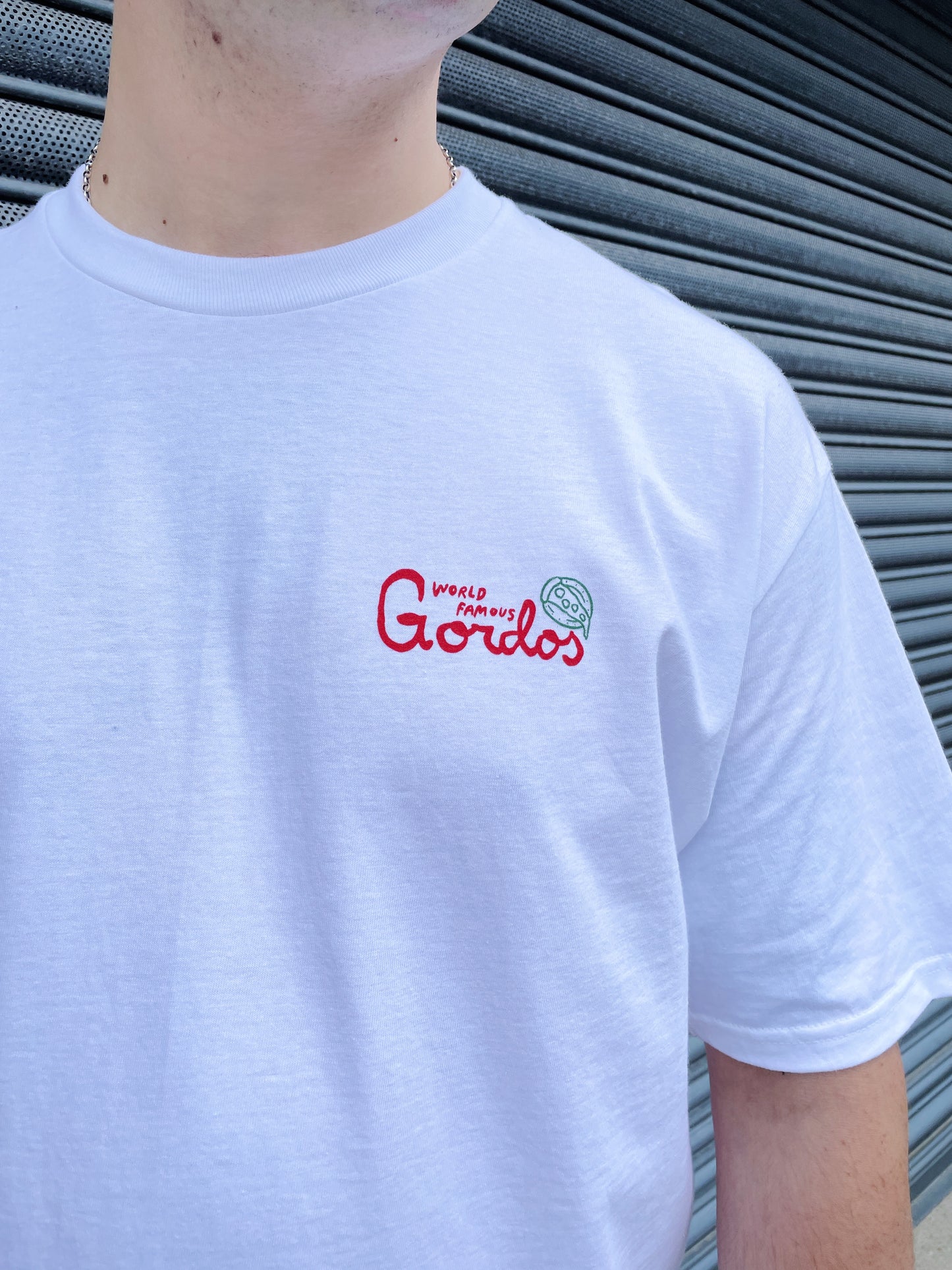 World Famous Gordos x Hephee 'World Famous' Tee - White