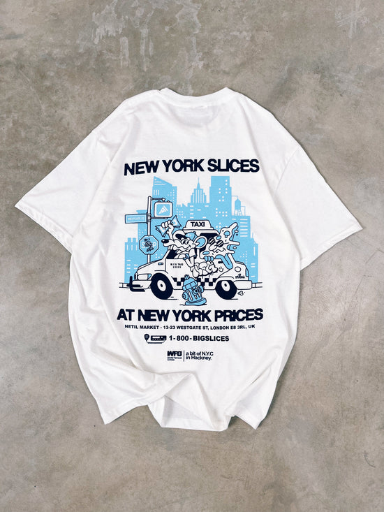 Gordos Pizzeria 'NYC Slices' Tee - White