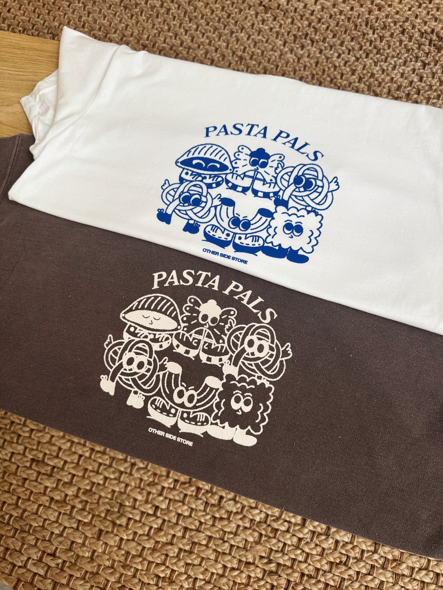 Other Side Store 'Pasta Pals' Tee - White