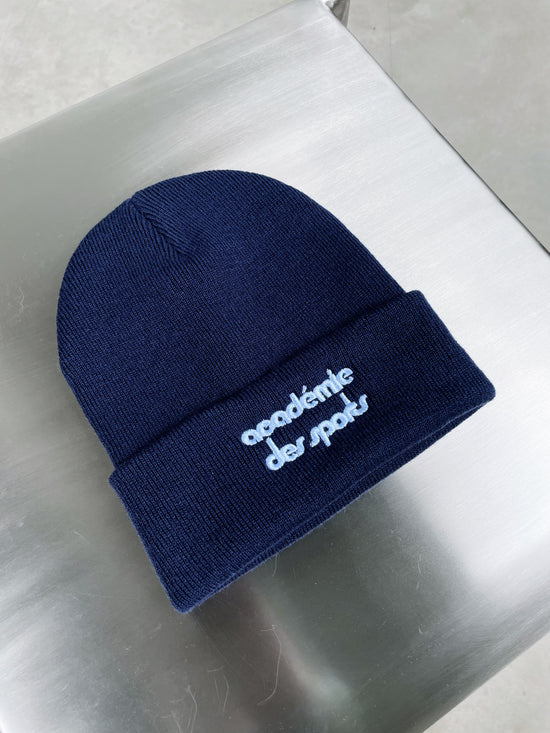 Vice 84 'Académie des Sports' Beanie - Oxford Navy