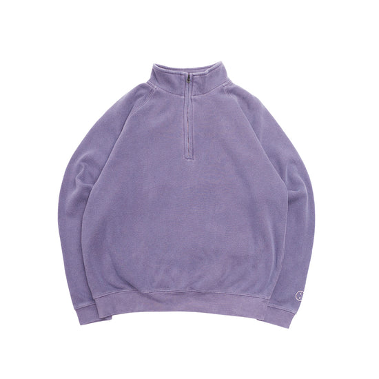 Essentials Vintage Washed 1/4 Zip Sweatshirt - Orchid