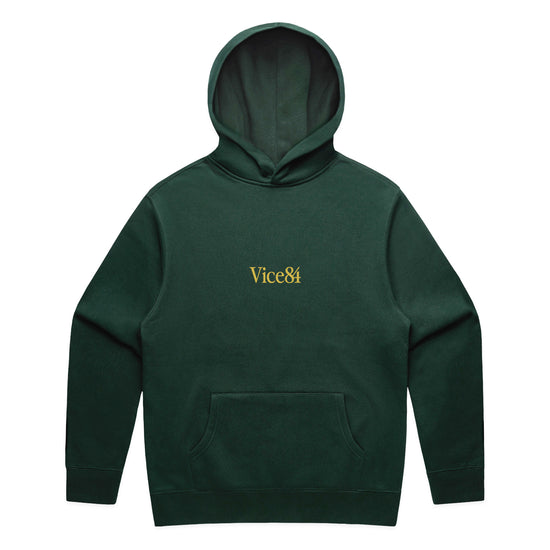 Vice 84 Premium Hoodie - Pine Green