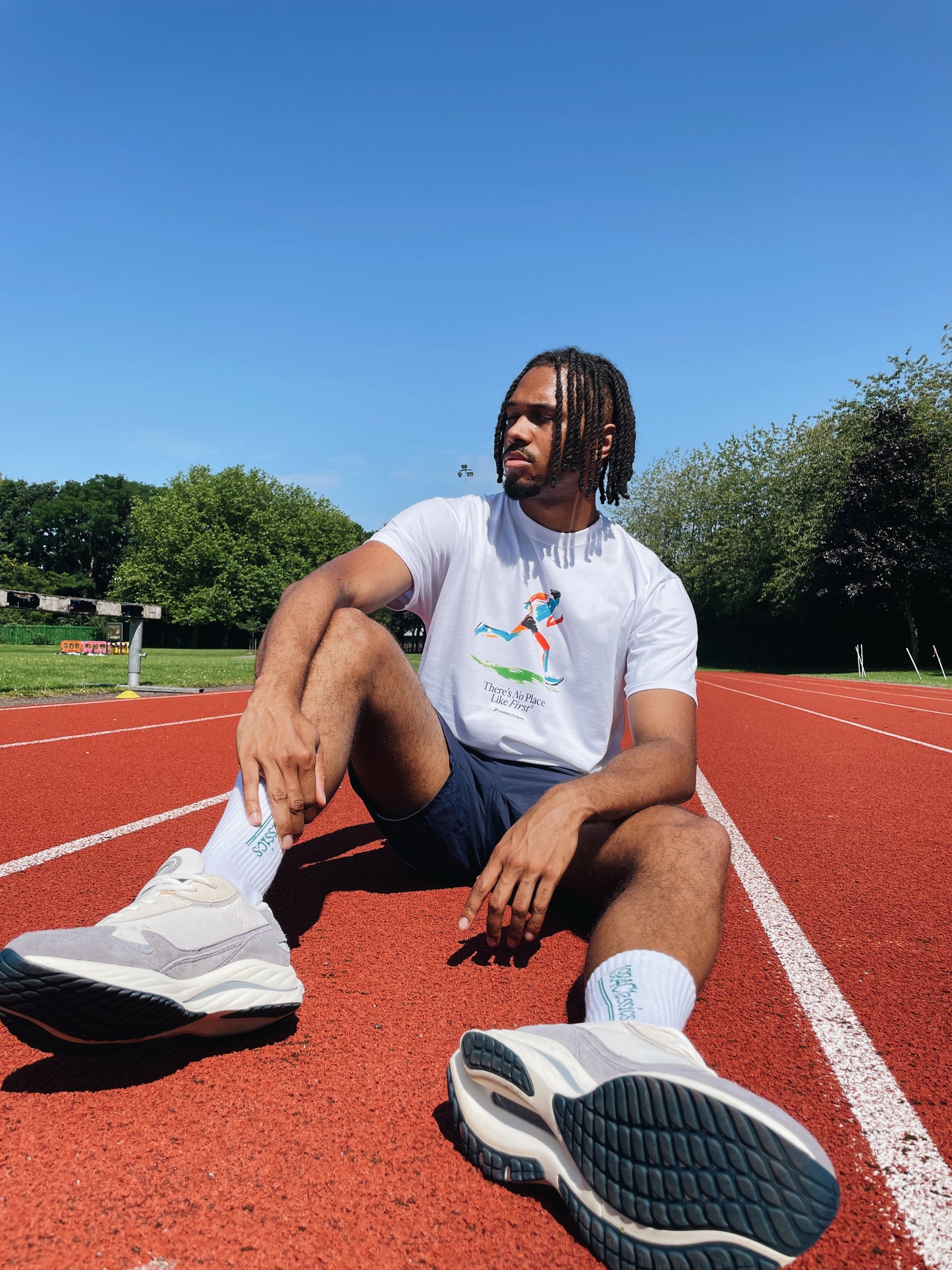 Vice 84 'Olympic Sprinter' Tee - White