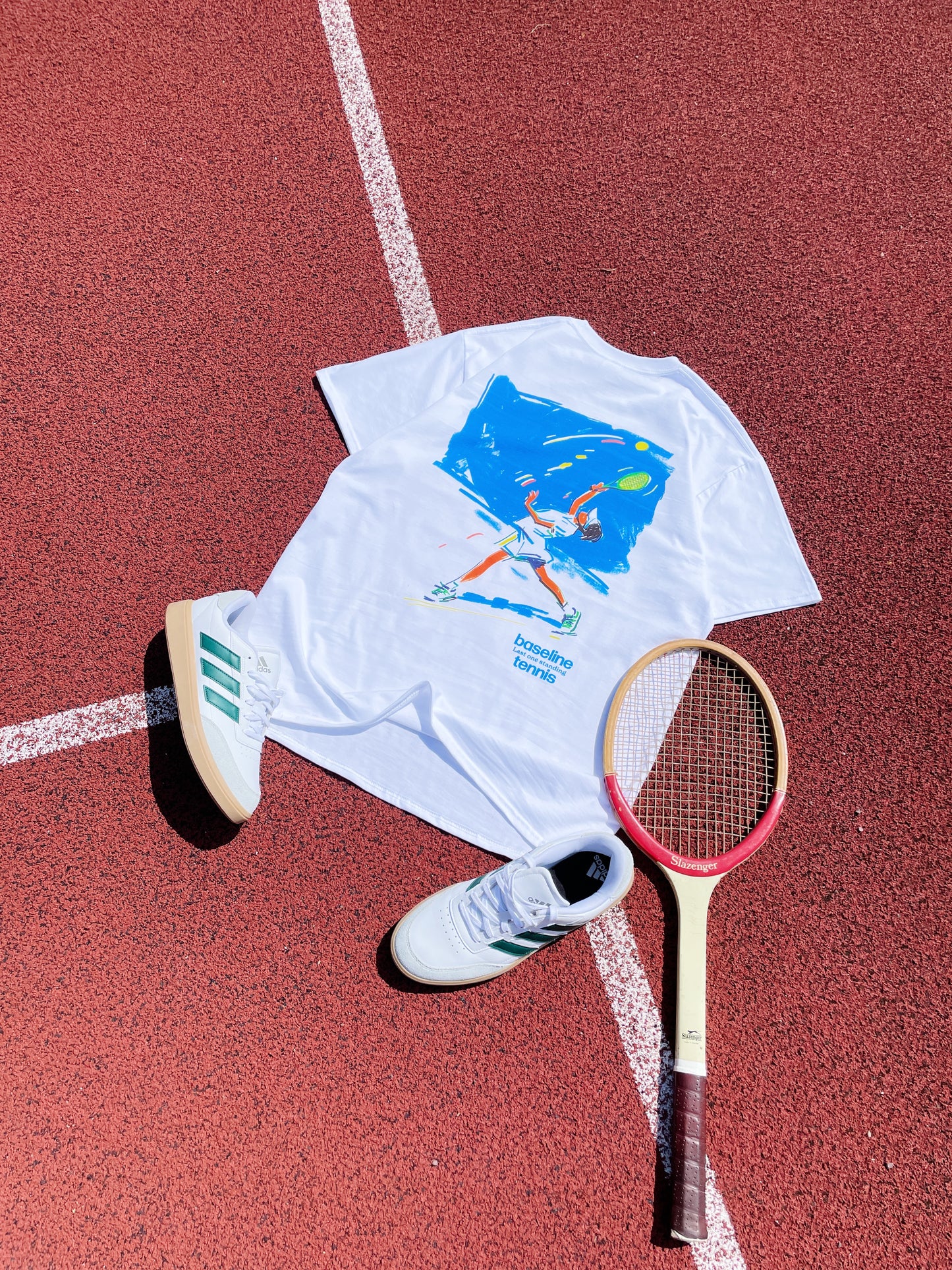 Vice 84 'First Serve' Tee - White