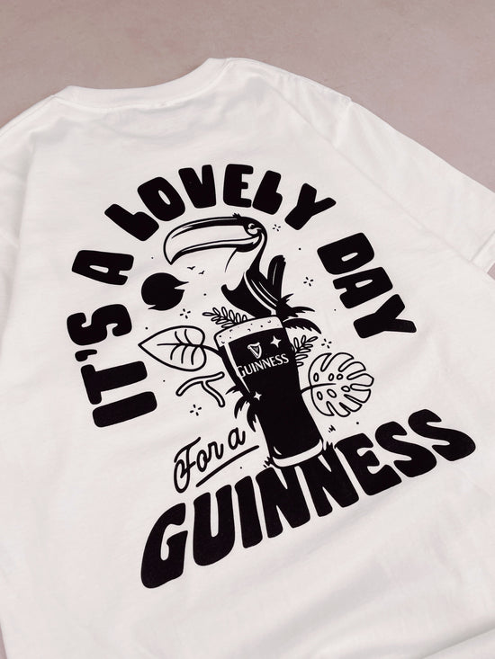 Guinness x UN:IK 'Jungle' Tee - White