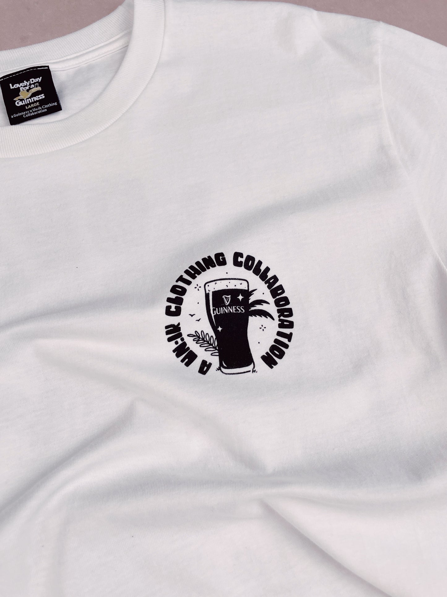 Guinness x UN:IK 'Jungle' Tee - White