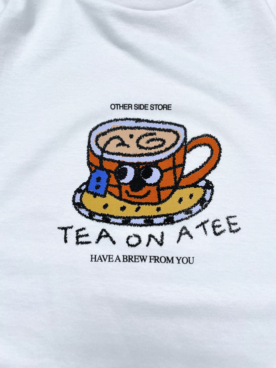 Other Side Store 'Tea on a Tee' Tee - White