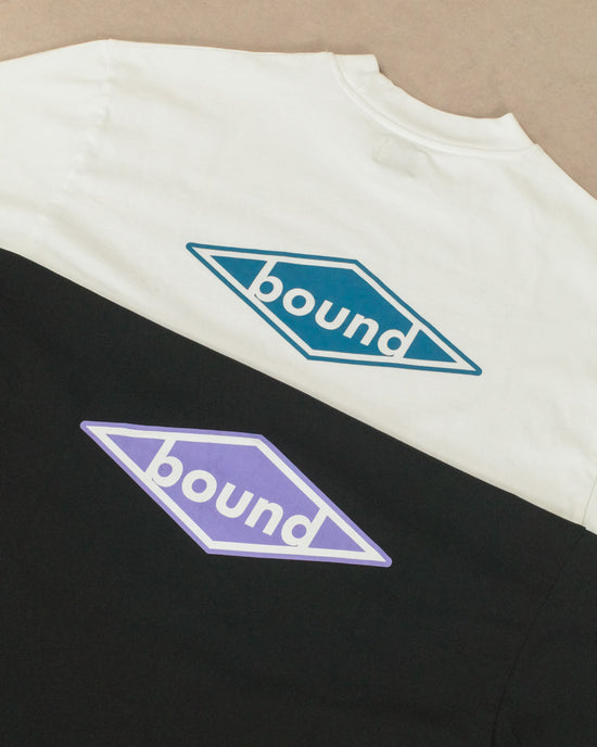 bound 'Diamond' Tee - Black