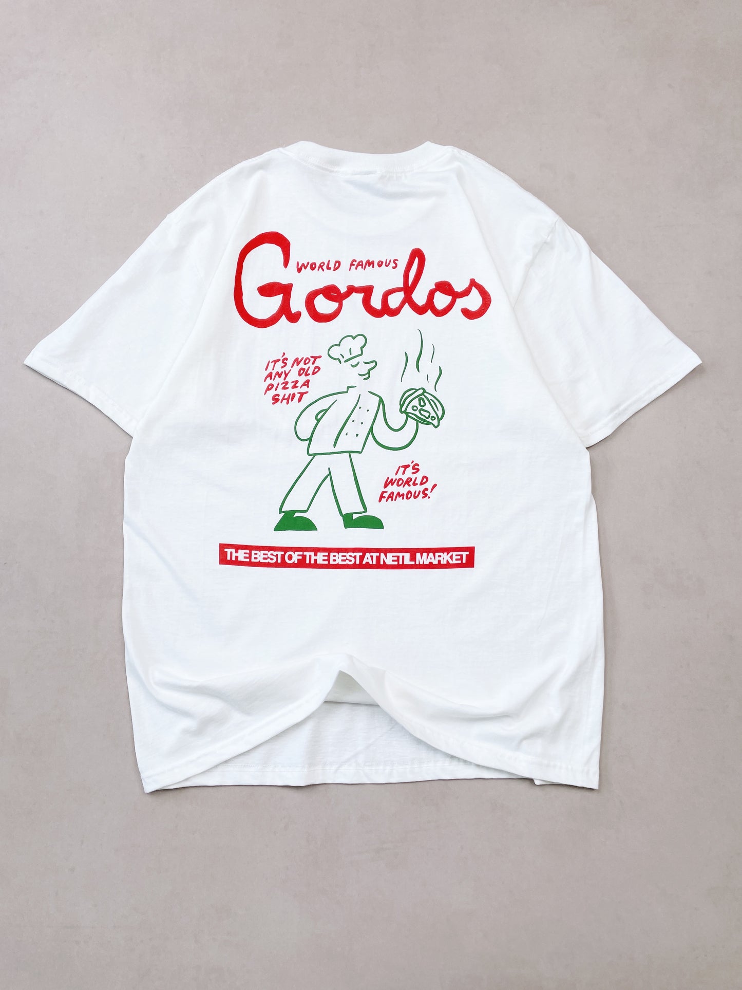 World Famous Gordos x Hephee 'World Famous' Tee - White