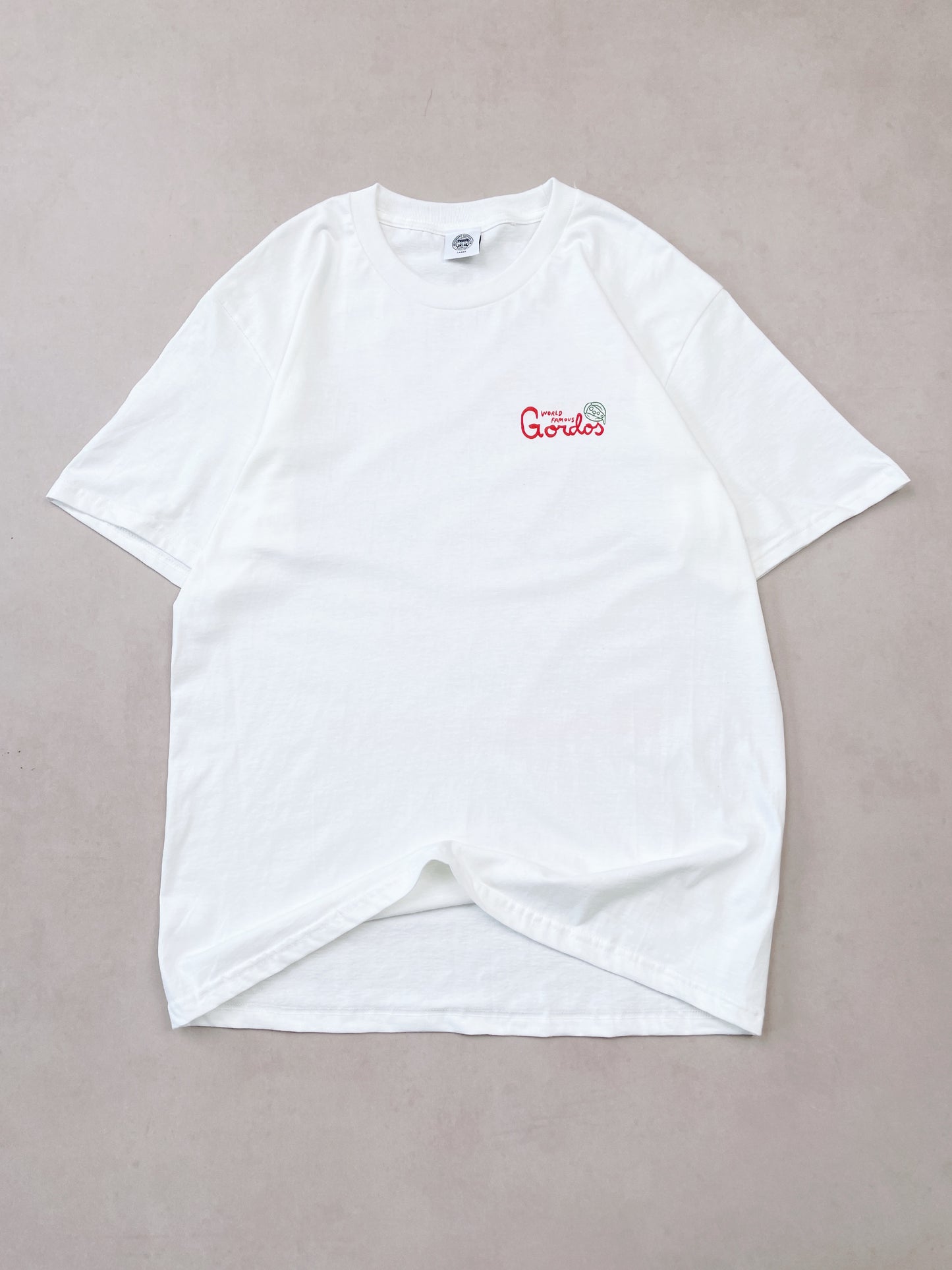 World Famous Gordos x Hephee 'World Famous' Tee - White