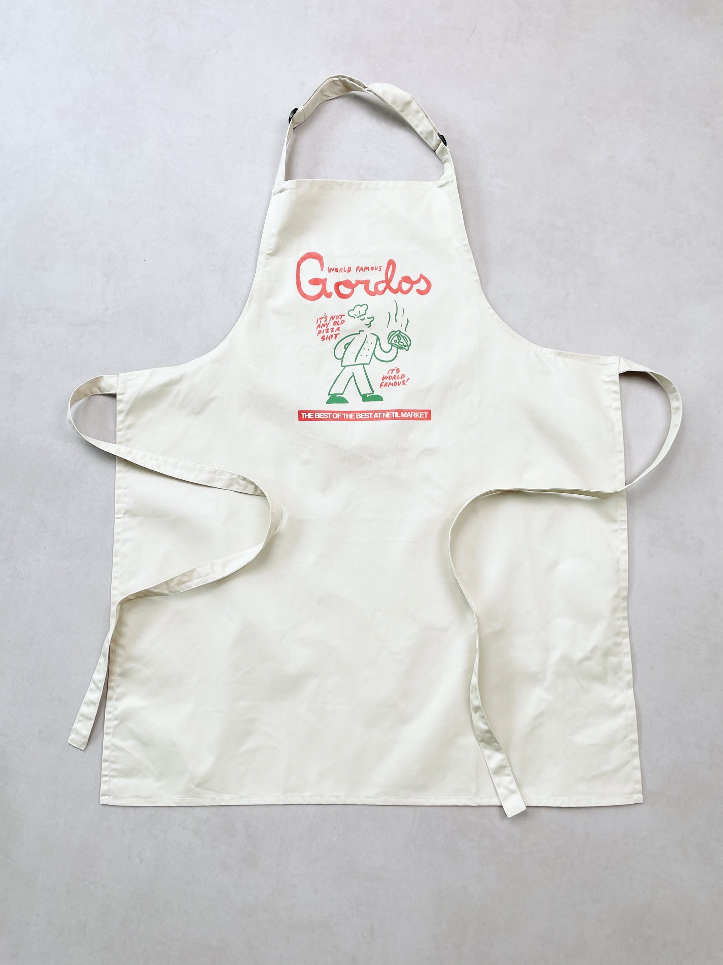 Gordos Pizzeria x Hephee 'World Famous' Apron - Natural