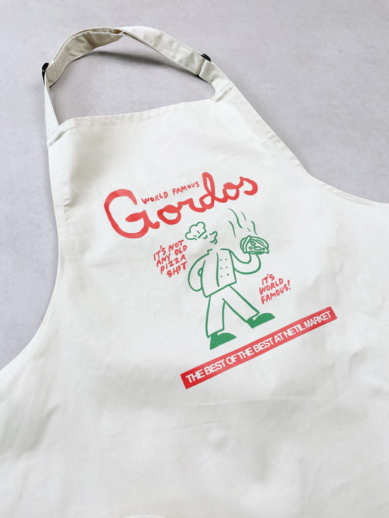 World Famous Gordos x Hephee 'World Famous' Apron - Natural