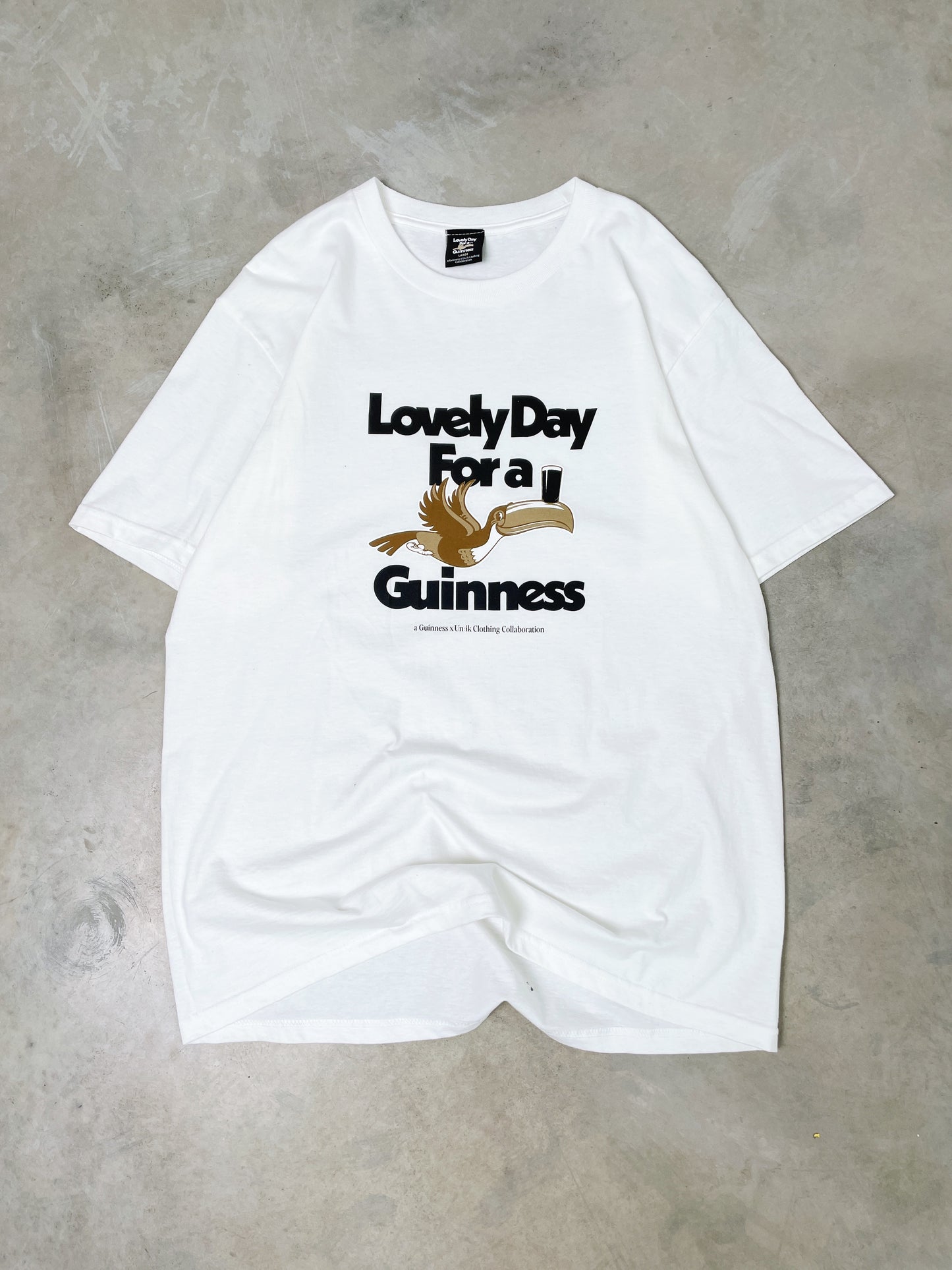 Guinness x UN:IK 'Lovely Day' Tee - White