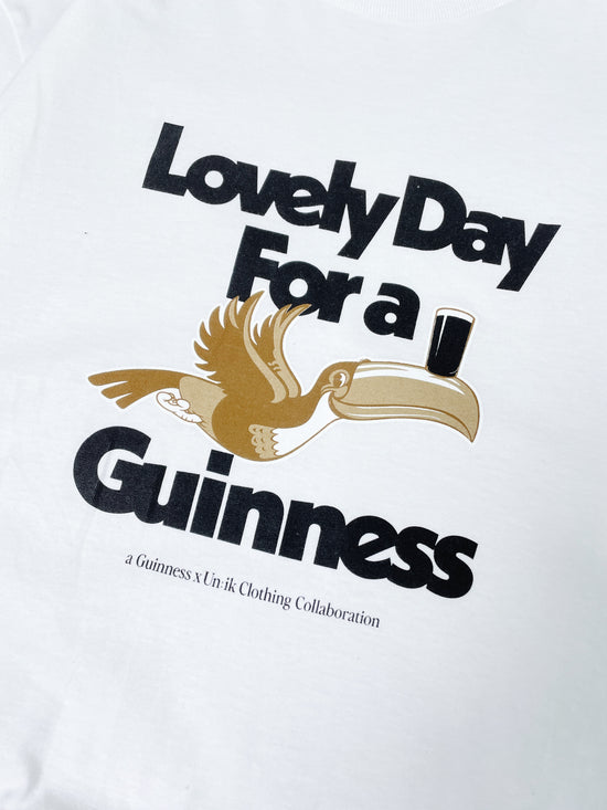 Guinness x UN:IK 'Lovely Day' Tee - White