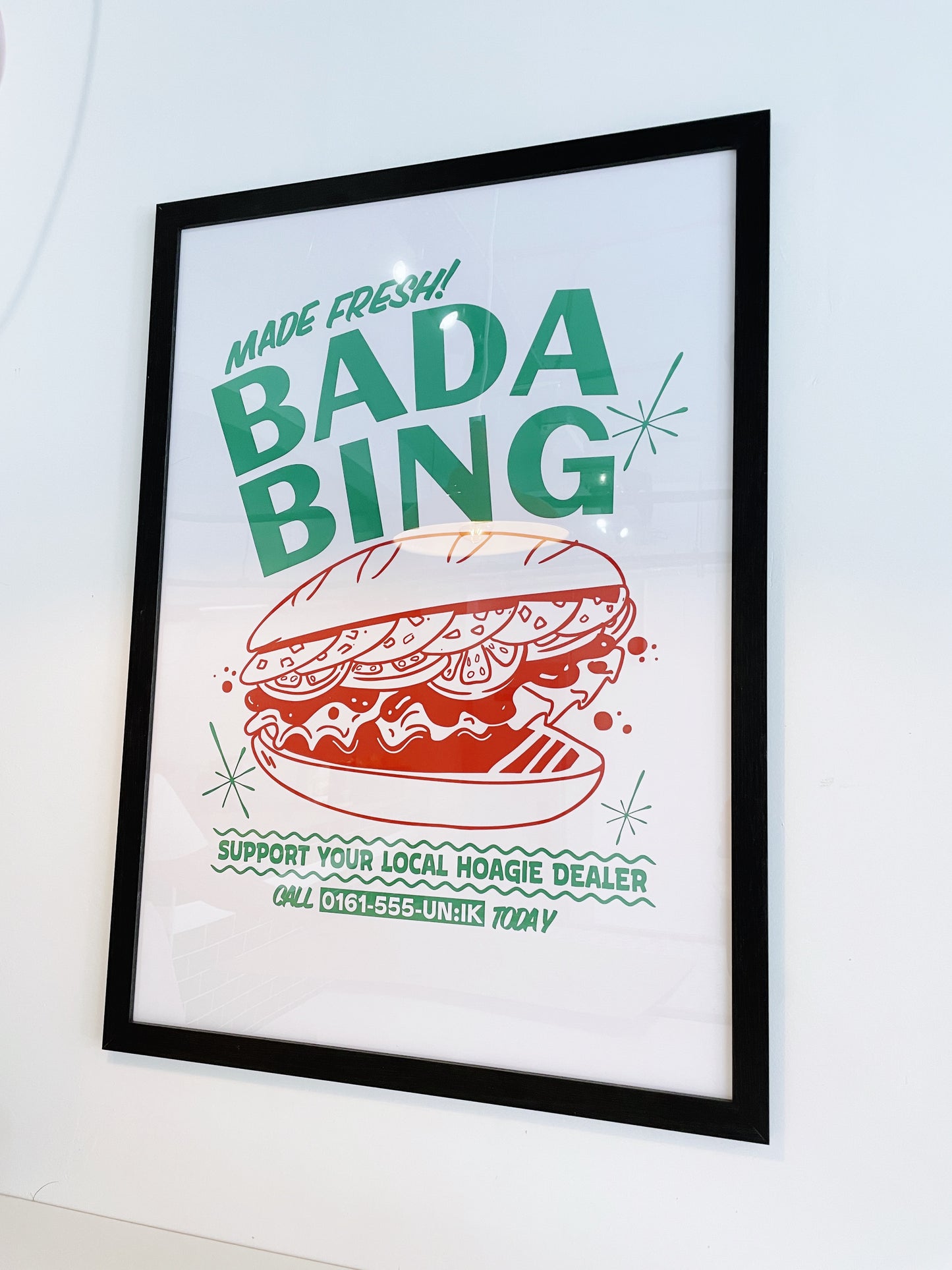 Bada Bing x UN:IK 'Fresh Hoagie' Print