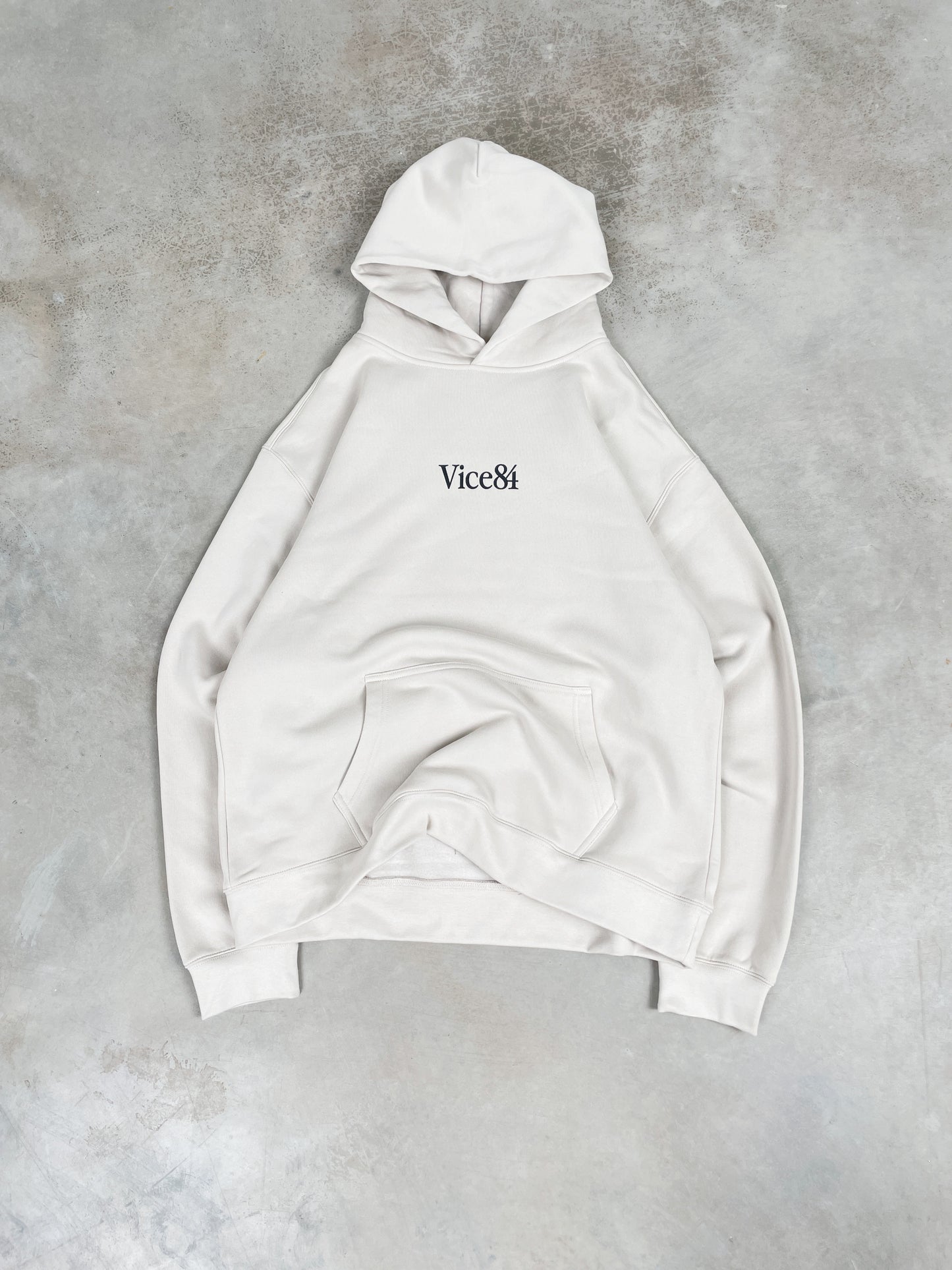 Vice 84 Premium Hoodie - Bone