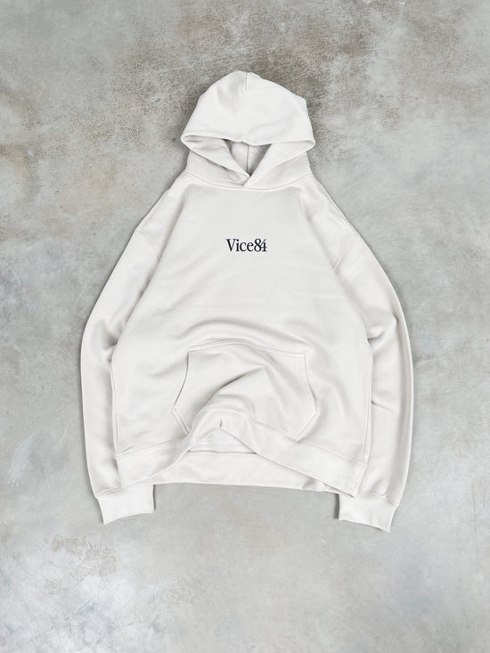 Vice 84 Premium Hoodie - Bone