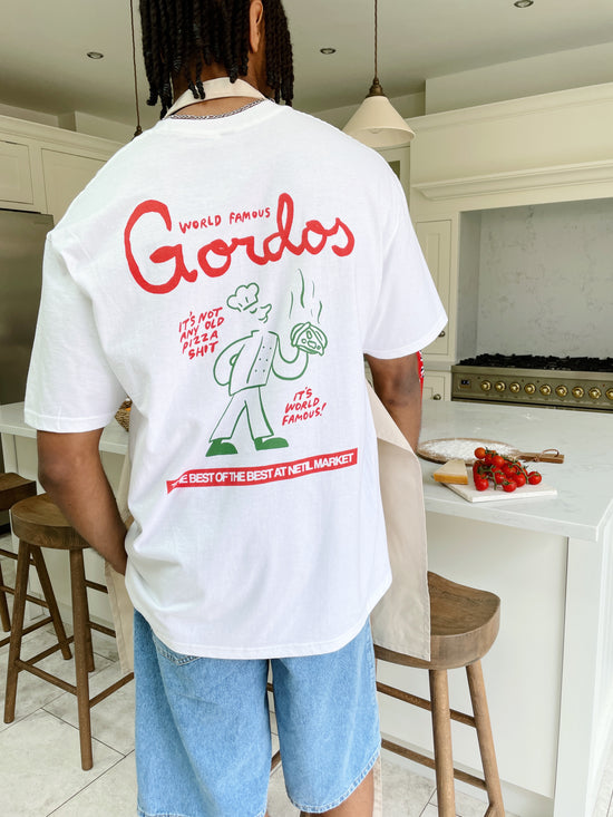 Gordos Pizzeria x Hephee 'World Famous' Tee & Apron Bundle