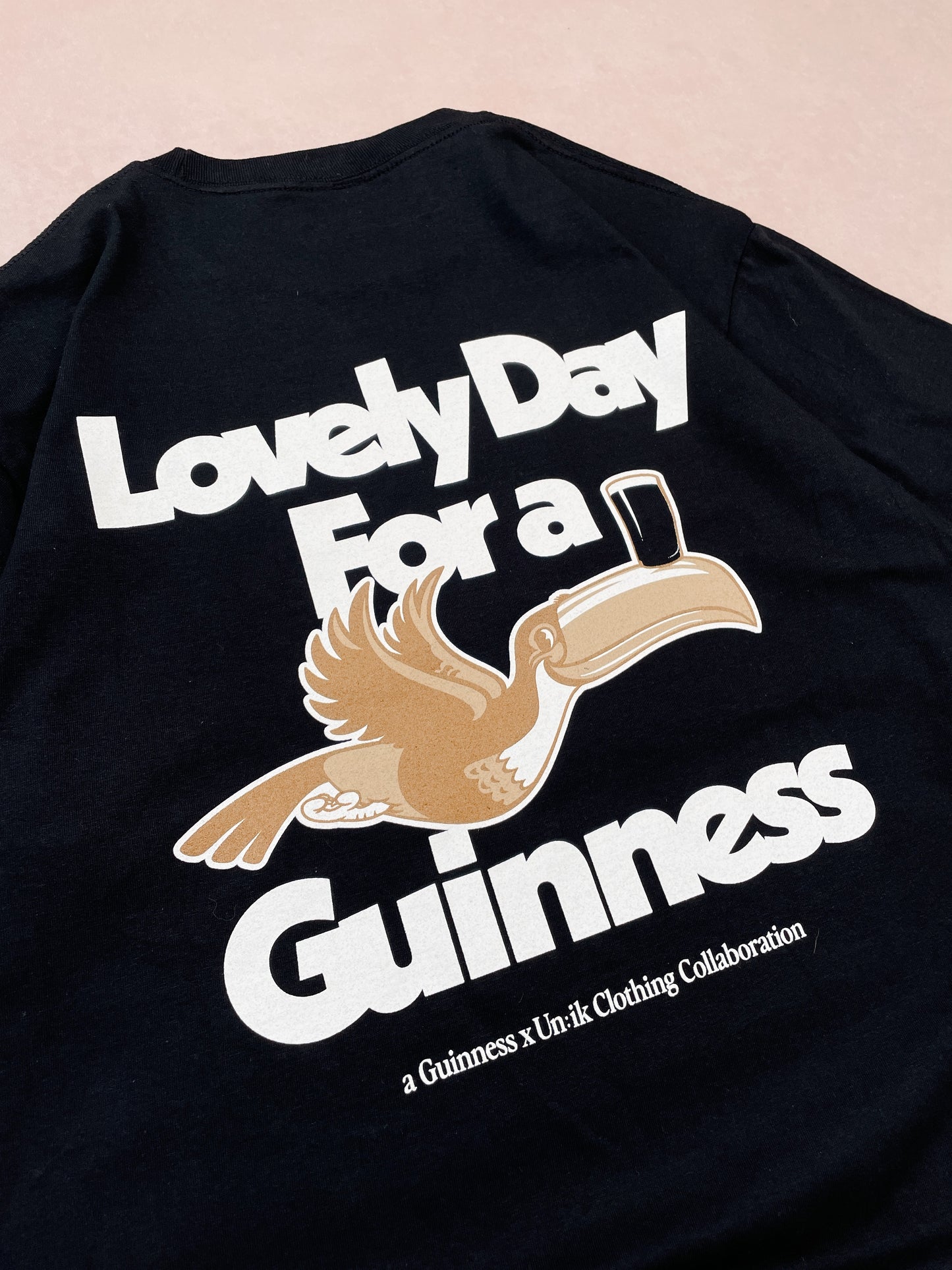 Guinness x UN:IK 'Lovely Day' Tee - Black