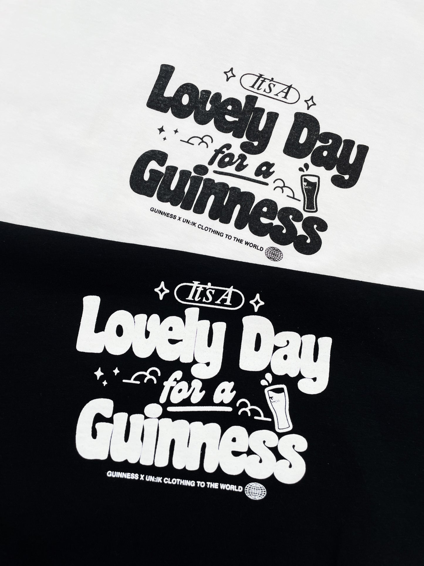 Guinness x UN:IK 'Worldwide' Tee - Black