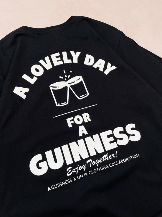 Guinness x UN:IK 'Enjoy Together' Tee - Black