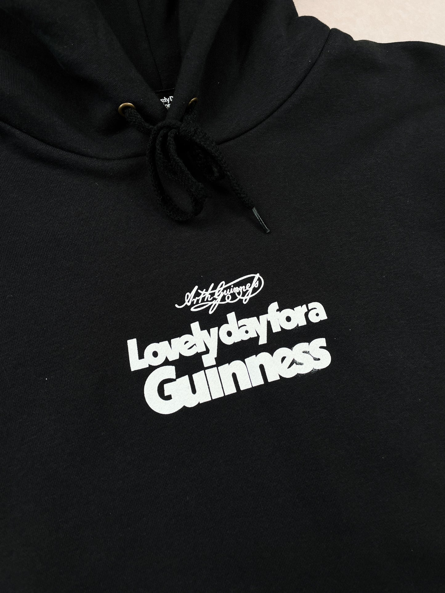 Guinness x UN:IK 'Lovely Day' Hoodie - Black