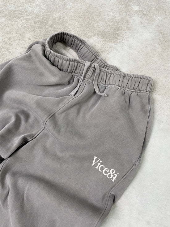 Vice 84 Premium Joggers - Faded Grey