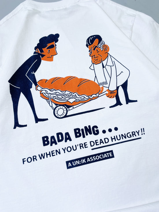 Bada Bing x UN:IK 'Dead Hungry' Tee - White