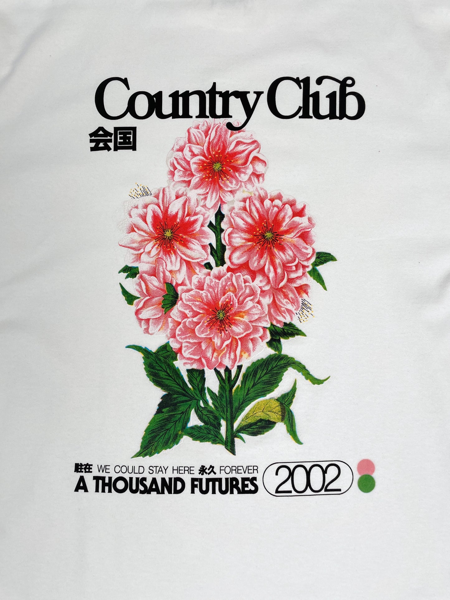 A Thousand Futures x GK 'Country Club' Tee - Off-White