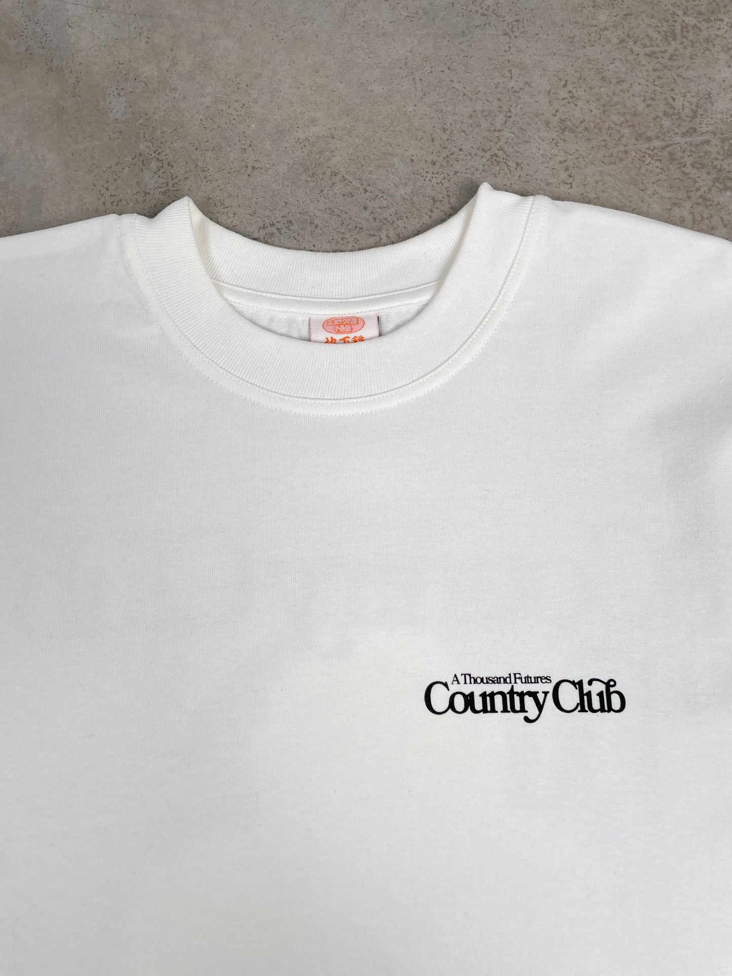 A Thousand Futures x GK 'Country Club' Tee - Off-White