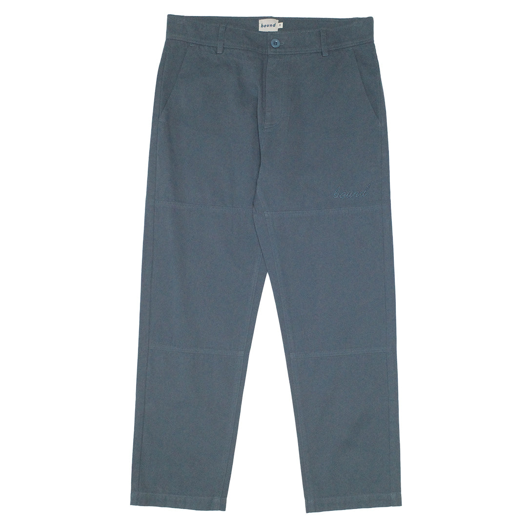 bound Straight Work Pant - Slate