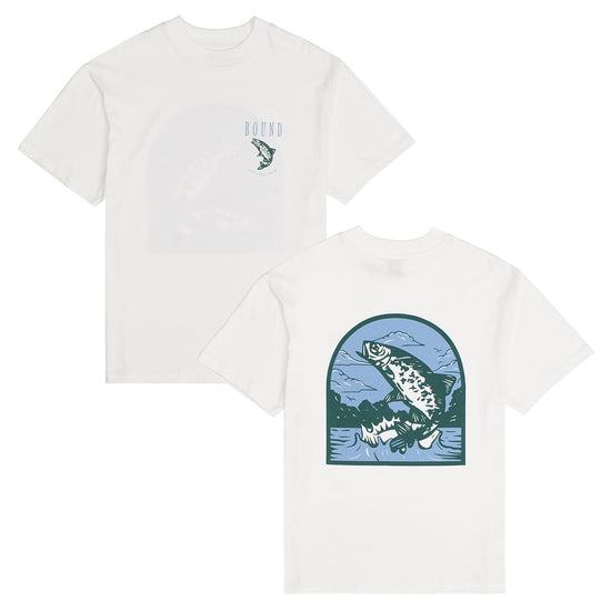 bound 'Marina Angling' Tee - White