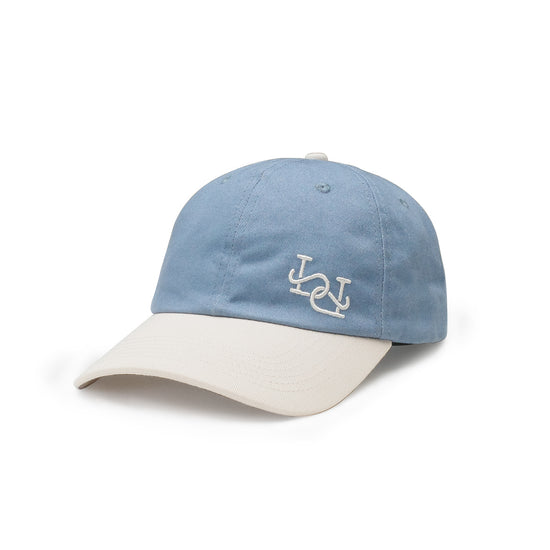 bound Signature Baseball Cap - Blue/Cream