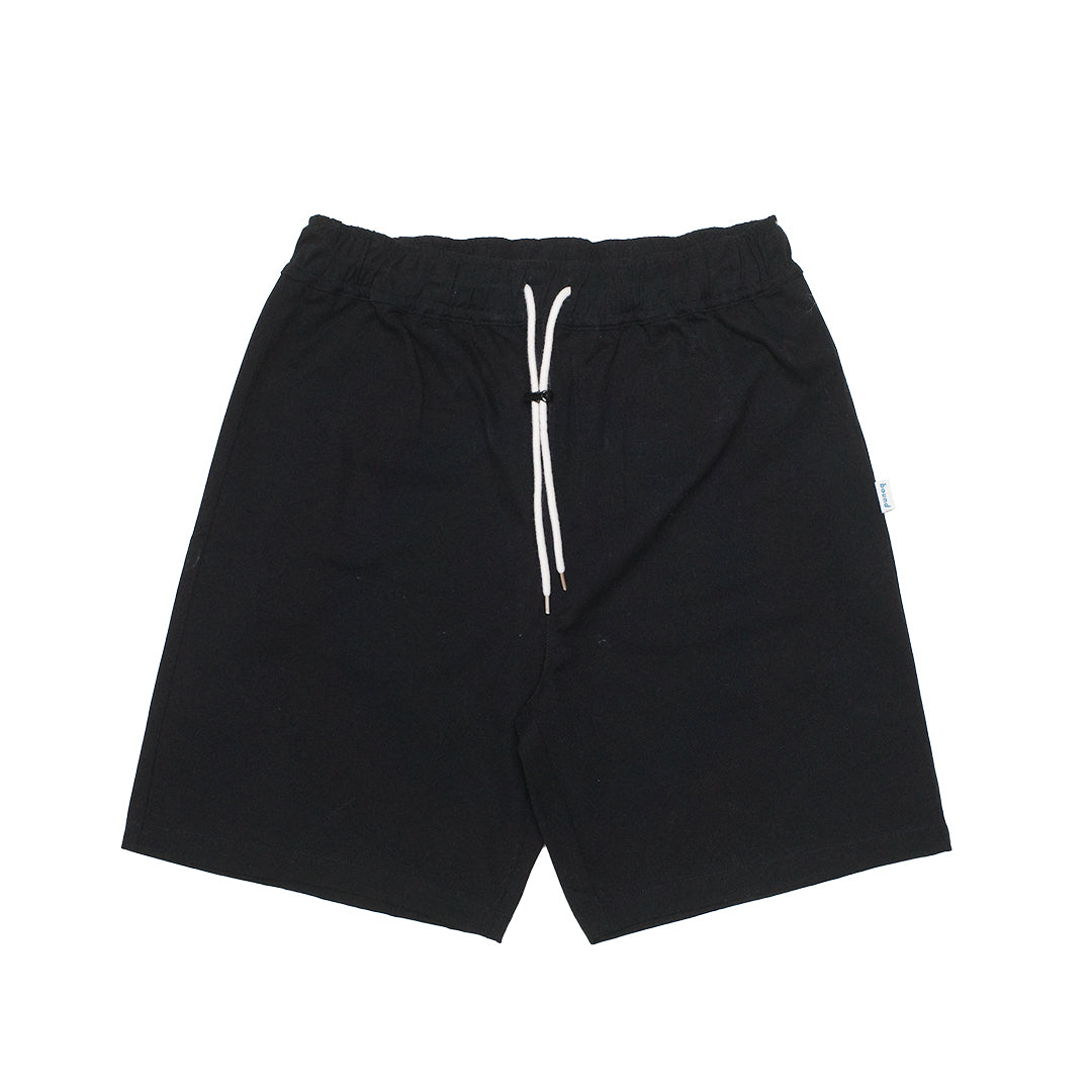 bound Canvas Shorts - Black