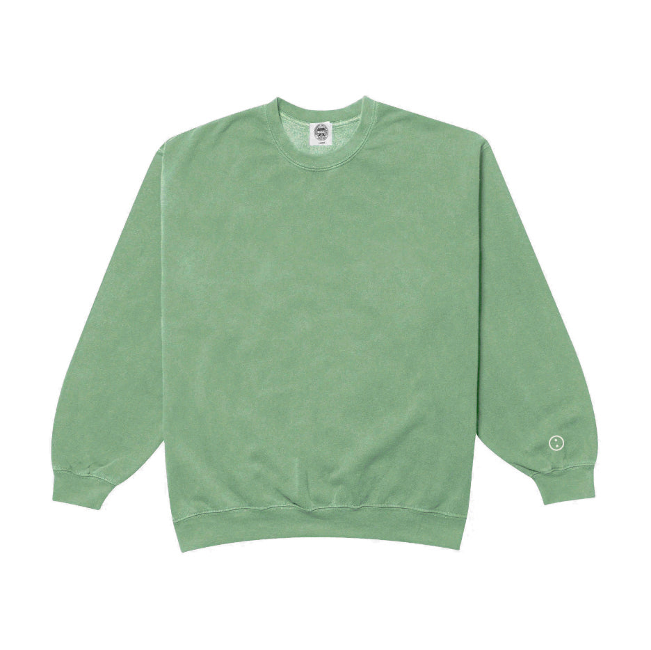 Essentials Vintage Washed Sweater - Sage Green