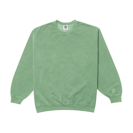 Essentials Vintage Washed Sweater - Sage Green