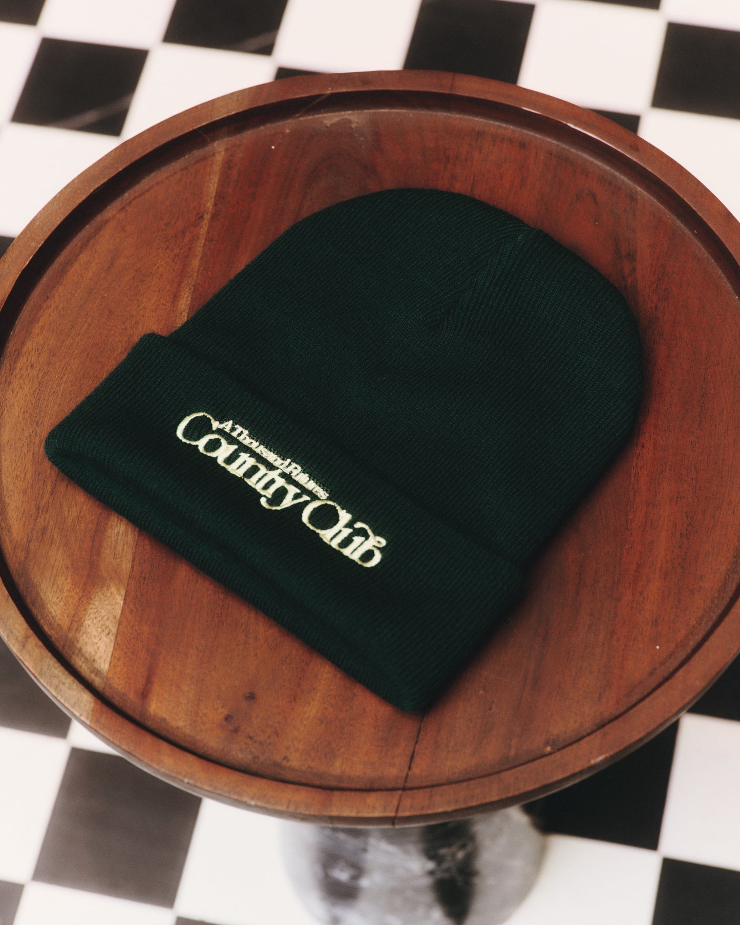 A Thousand Futures x GK 'Country Club' Beanie - Forest Green