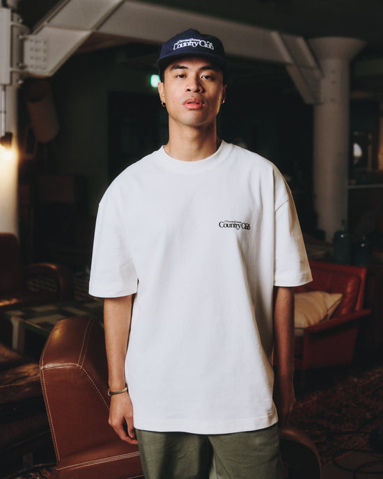 A Thousand Futures x GK 'Country Club' Tee - Off-White