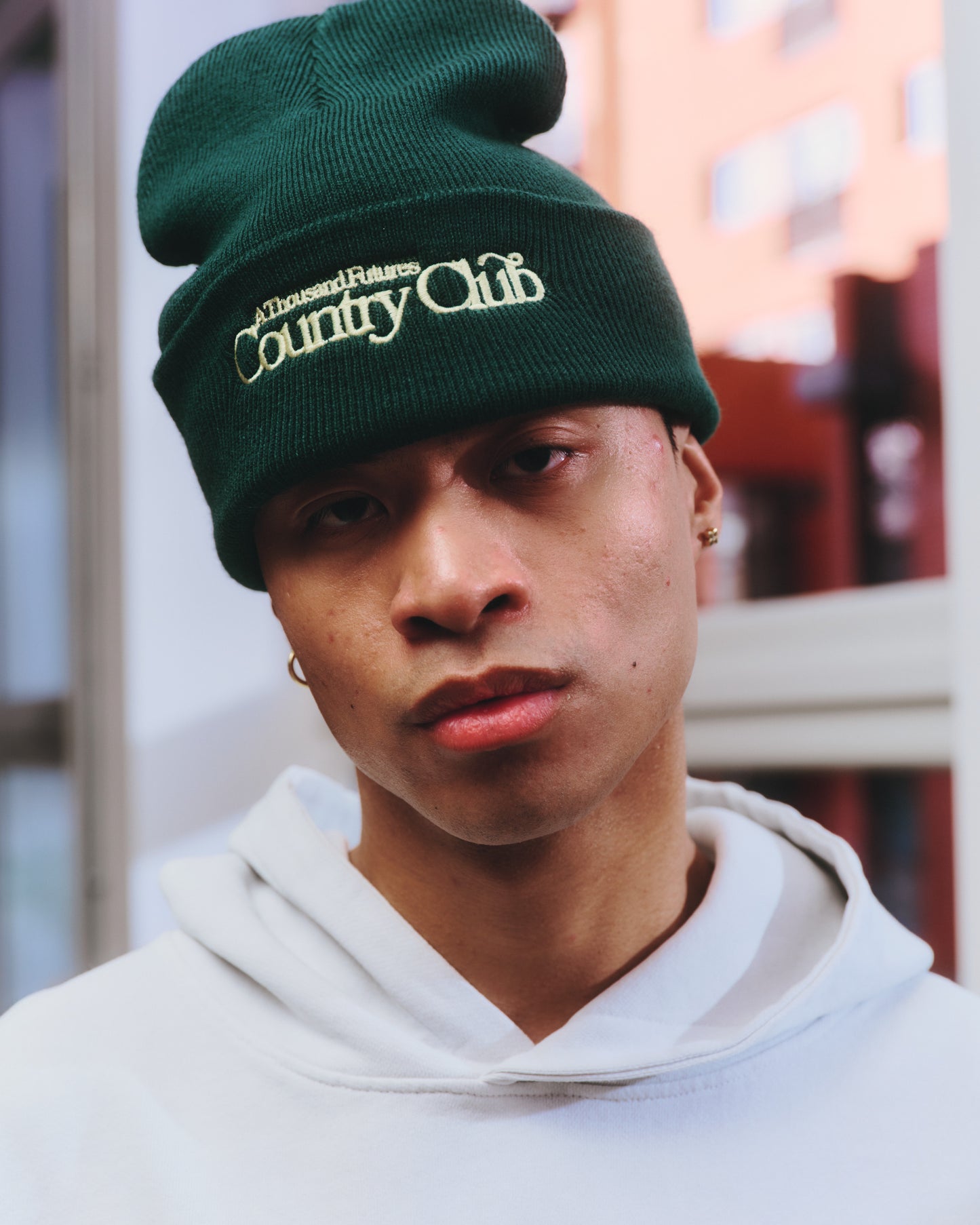 A Thousand Futures x GK 'Country Club' Beanie - Forest Green