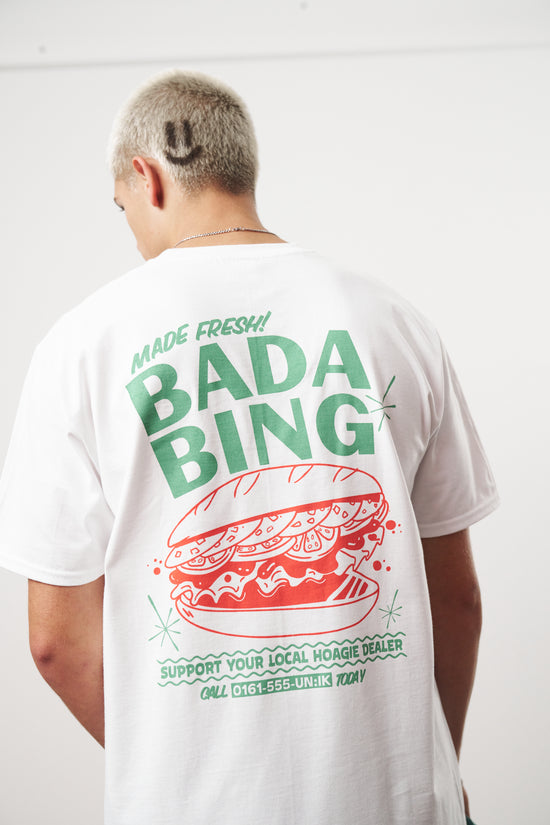 Bada Bing x UN:IK 'Fresh Hoagie' Tee - White