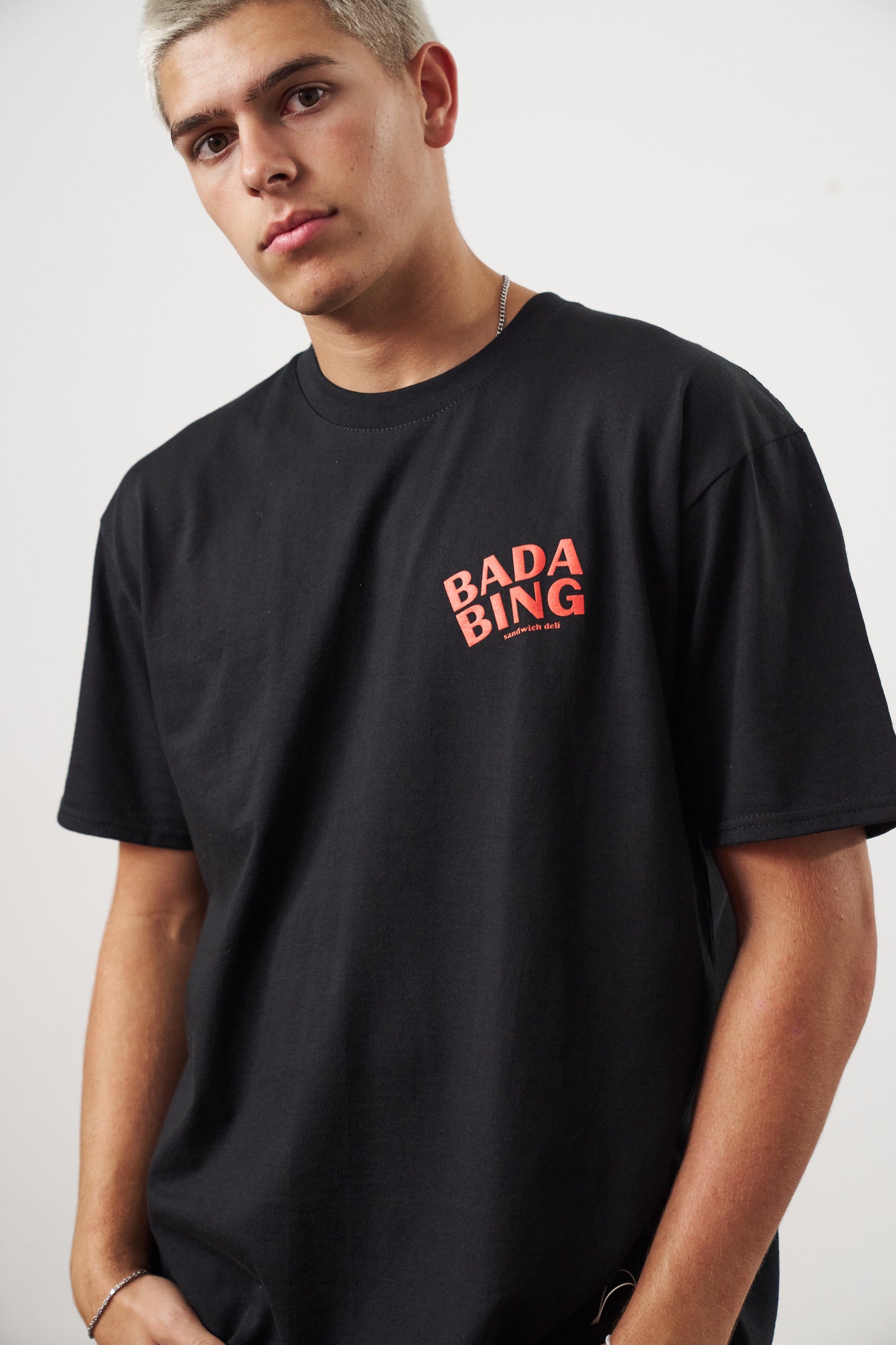 Bada Bing x UN:IK 'Snitches' Tee - Black