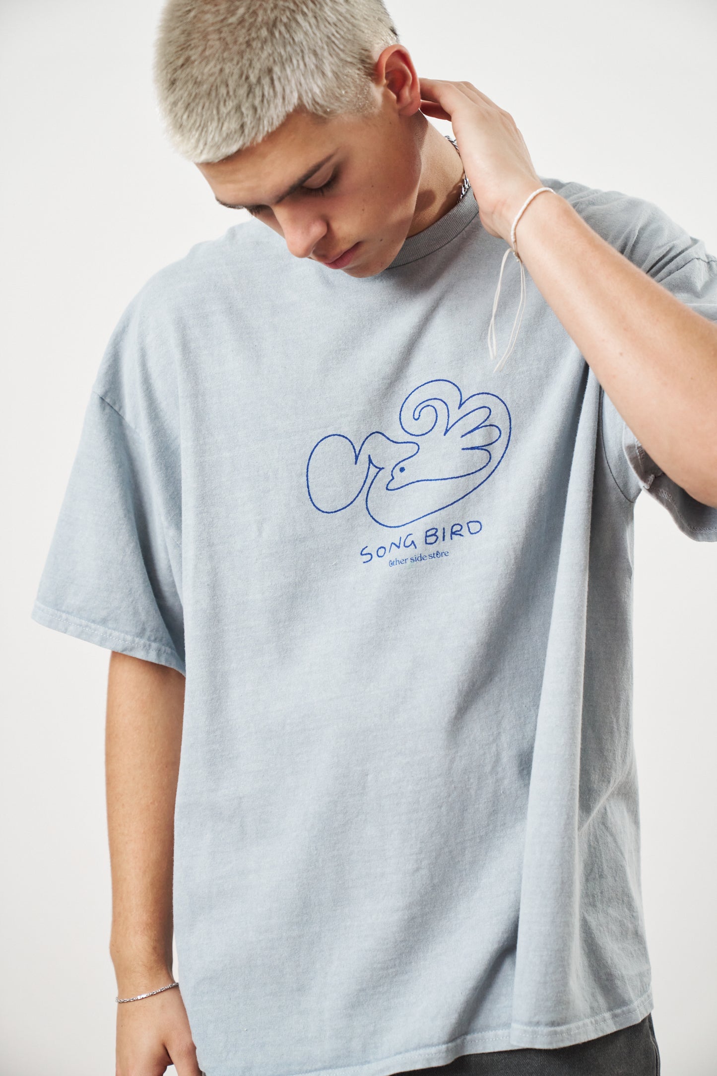 Other Side Store 'Song Bird' Vintage Washed Tee -