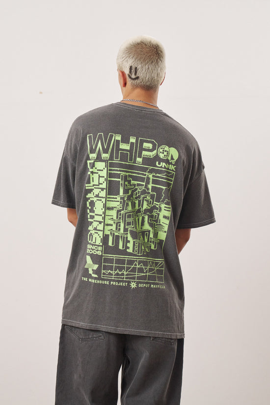 WHP x UN:IK 'Since 2006' Vintage Washed Tee - Black