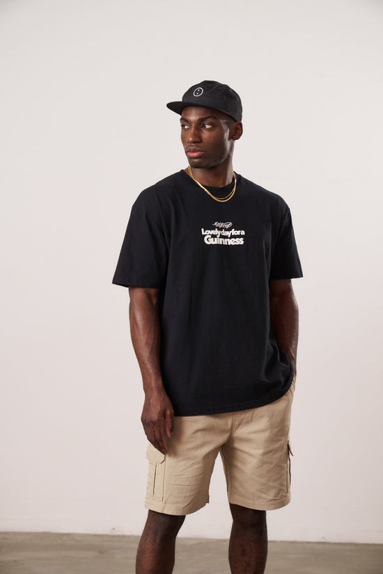 Guinness x UN:IK 'Lovely Day' Tee - Black