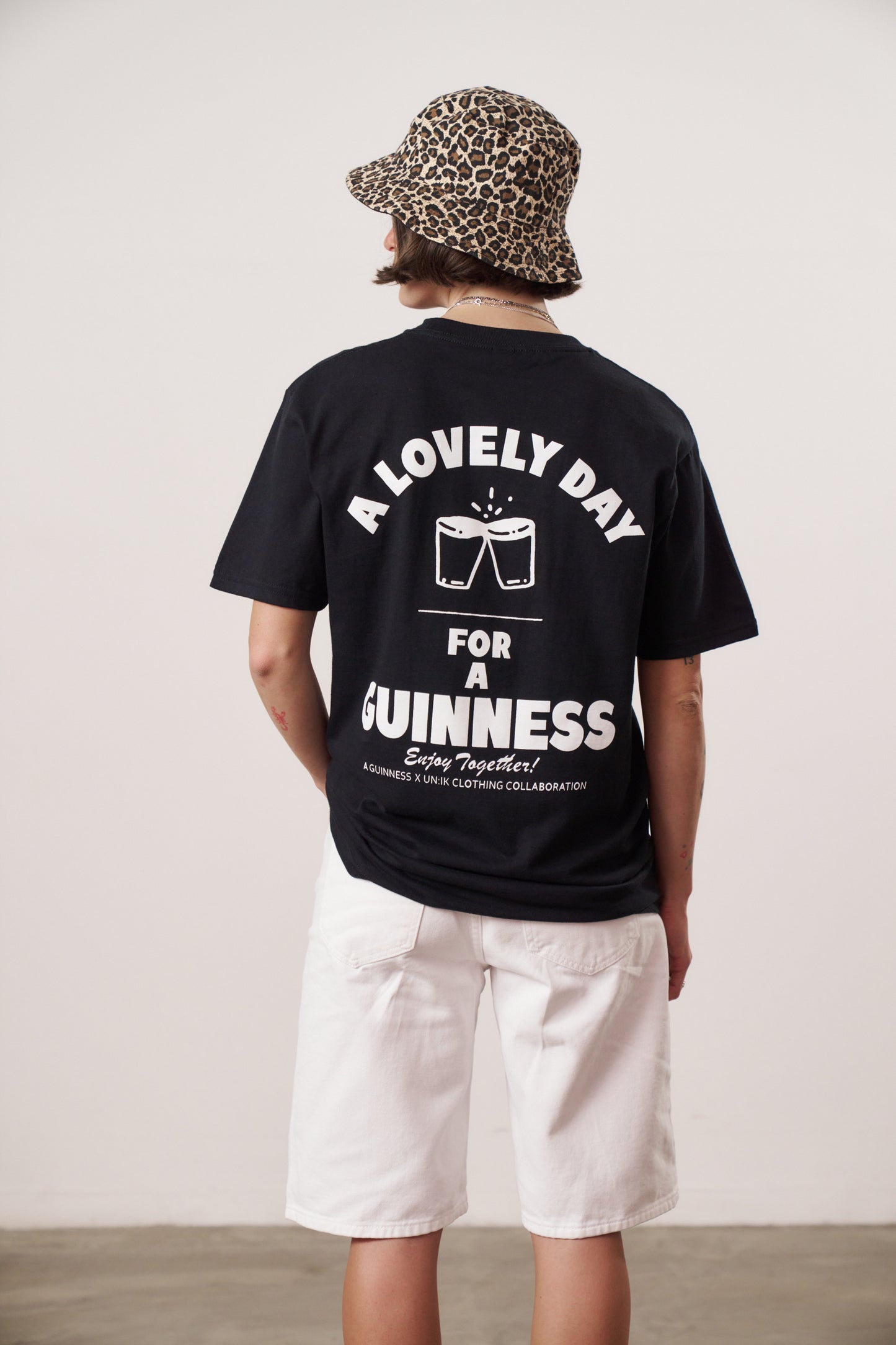 Guinness x UN:IK 'Enjoy Together' Tee - Black