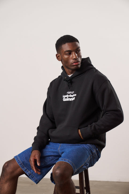 Guinness x UN:IK 'Lovely Day' Hoodie - Black