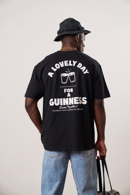 Guinness x UN:IK 'Enjoy Together' Tee - Black