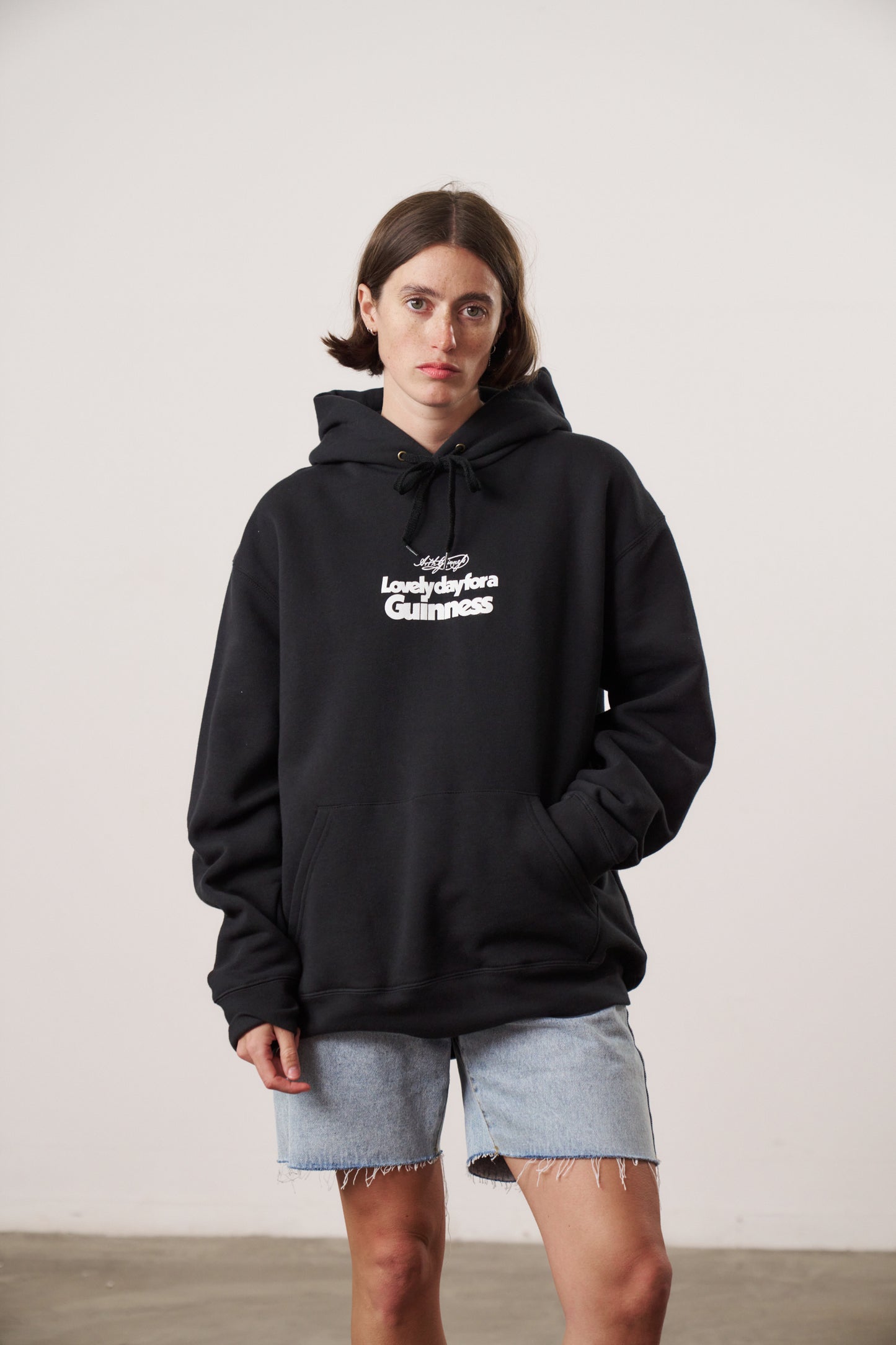 Guinness x UN:IK 'Lovely Day' Hoodie - Black