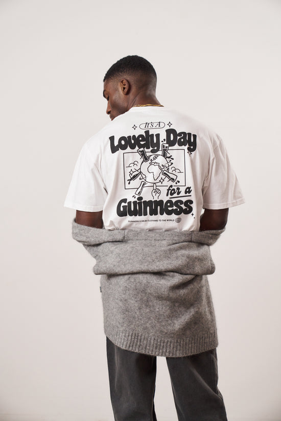 Guinness x UN:IK 'Worldwide' Tee - White