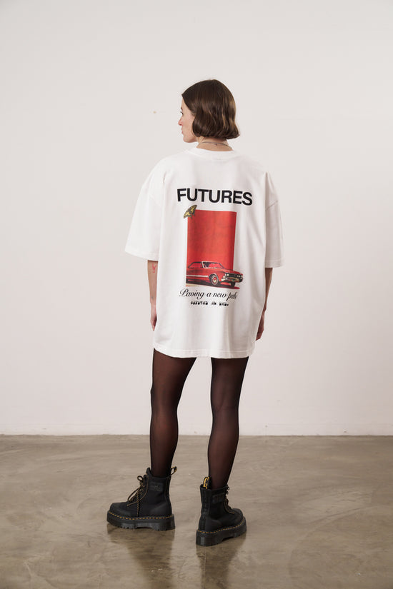 A Thousand Futures x GK 'A New Path' Tee - White